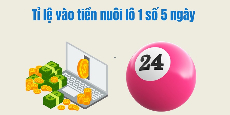 Tỉ lệ vào tiền nuôi lô 1 số 5 ngày